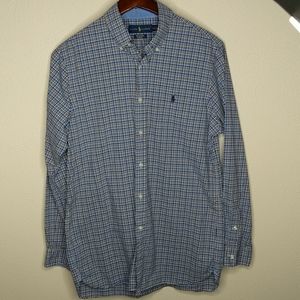 Polo Ralph Lauren Plaid Stretch Button Down Shirt
